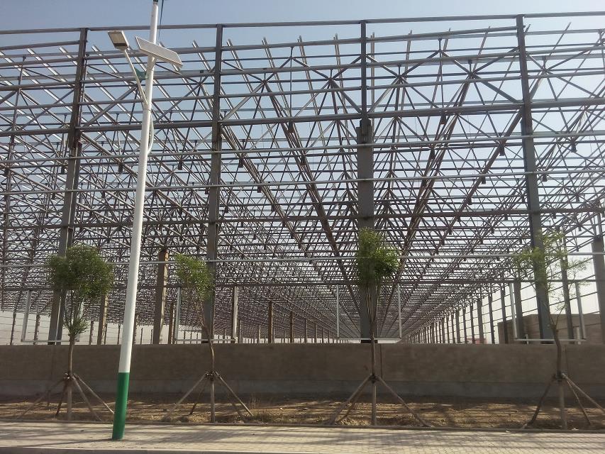 青海汽车工业厂房网架